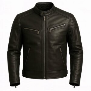 Classic Men’s Black Leather Biker Jacket 🖤 _ Timeless Moto Style for Every Season__Men’s Black Leather Biker Jacket 🖤 _ Timeless Moto Style _ Premium Craftsmanship _ #LeatherJacket #BikerJacket #MensSty
