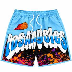 LosAngeles Graffiti Basketball Shorts